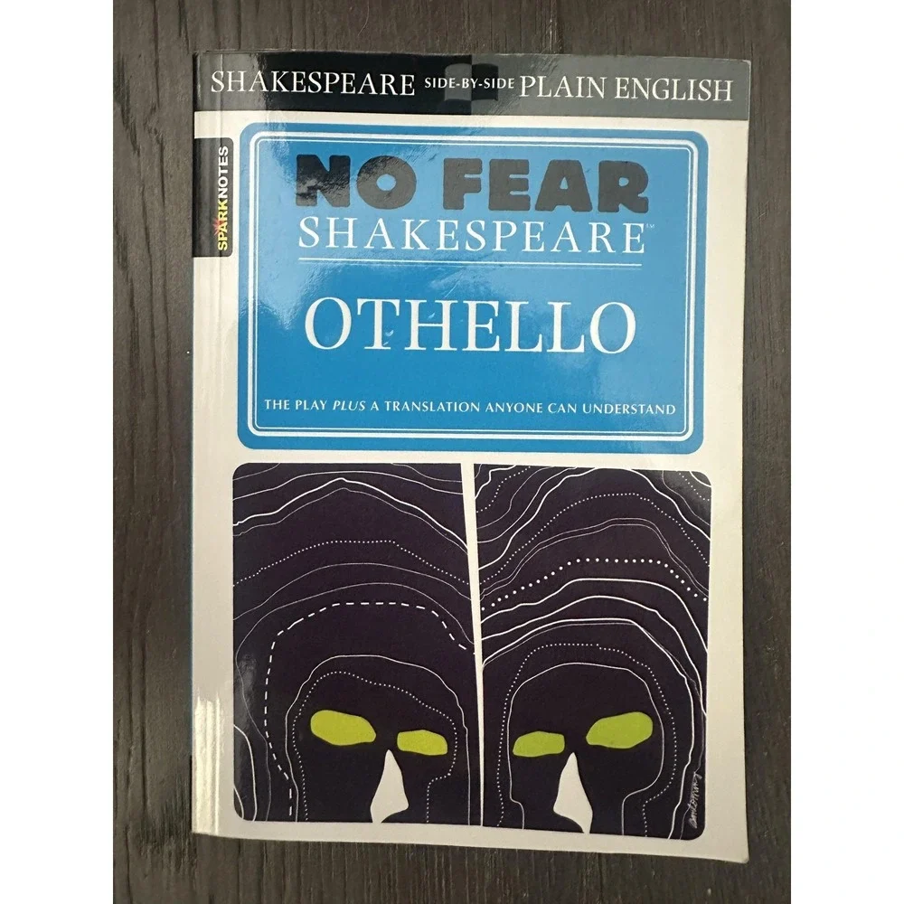 No Fear Shakespeare Othello William‎ Shakespeare SparkNotes Paperback Study Book